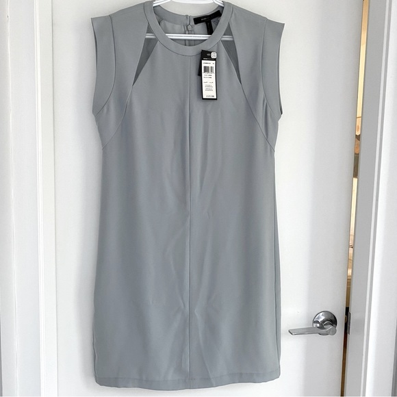 BCBG Blue Gray Sleeveless Dress (BNWT) - Picture 1 of 7